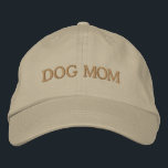 Dog Mum Neutral Embroidered Hat<br><div class="desc">We are always adding new designs daily!</div>