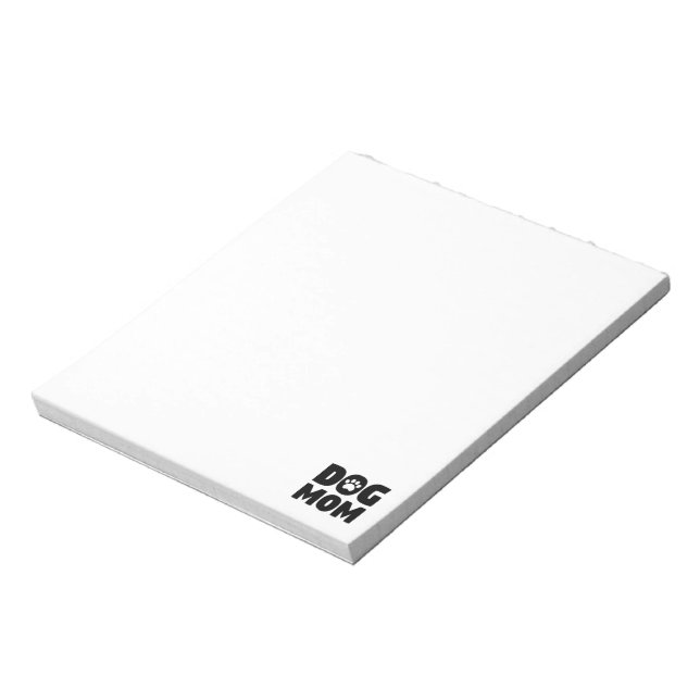 Dog Mum Notepad (Rotated)