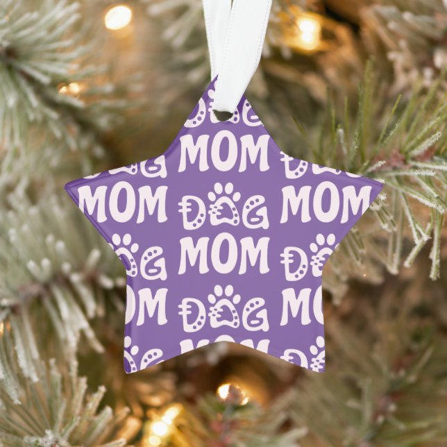 Dog Mum Ornament (Tree)