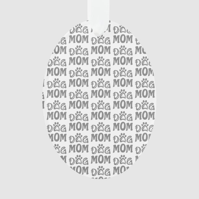 Dog Mum Ornament (Front)