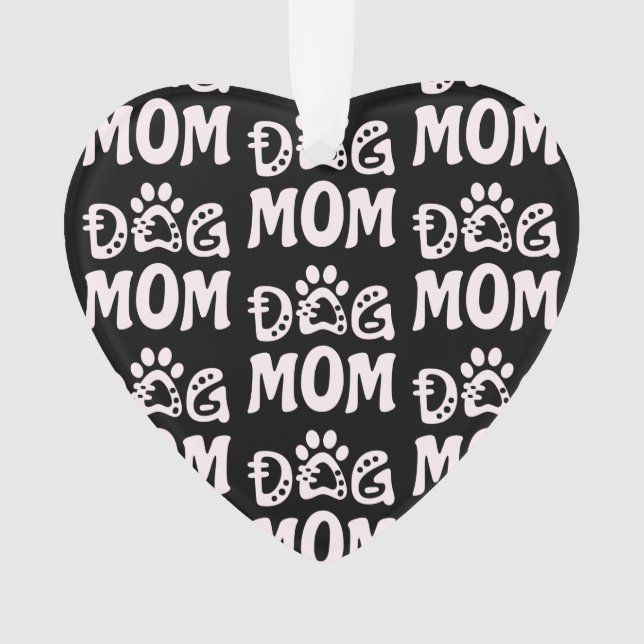 Dog Mum Ornament (Front)