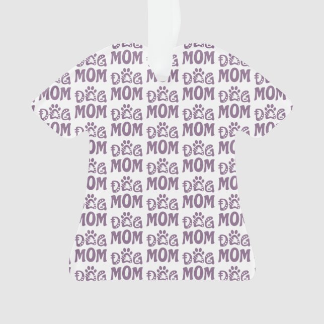 Dog Mum Ornament (Front)