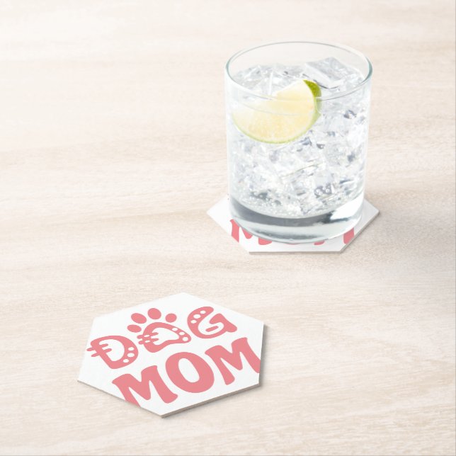 Dog Mum Paper Coaster (Insitu)