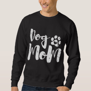Dog Mum Paw Gift Sweatshirt