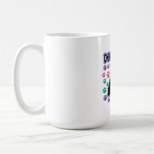 Dog Mum Paw Print Coffee Mug