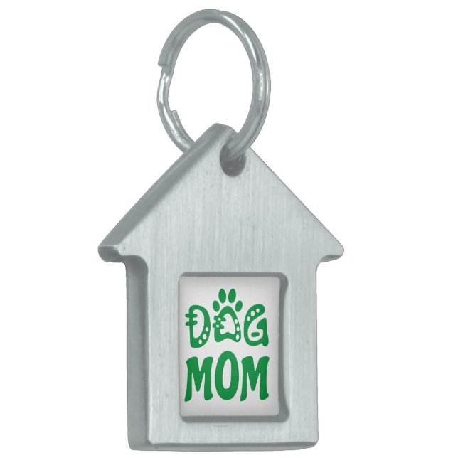 Dog Mum Pet ID Tag (Front Left)
