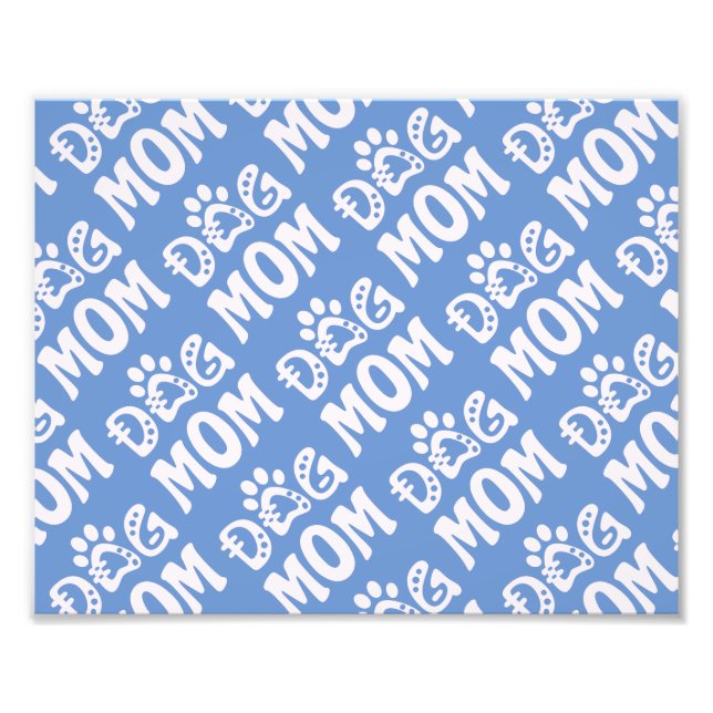 Dog Mum Photo Print (Front)