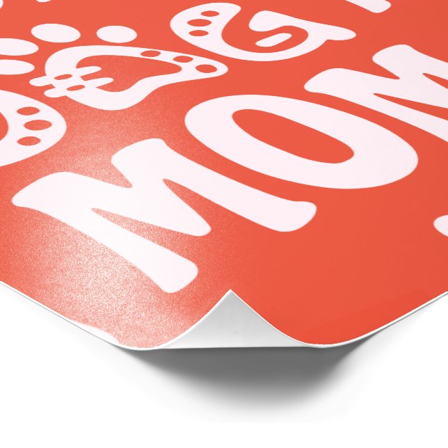 Dog Mum Photo Print (Corner)