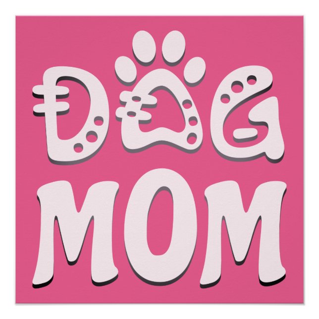 Dog Mum Poster (Front)