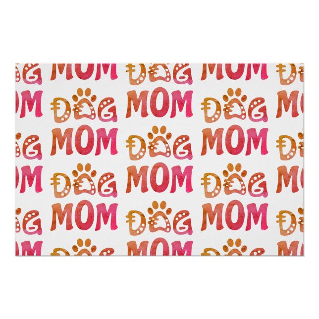 Dog Mum Poster (Front)
