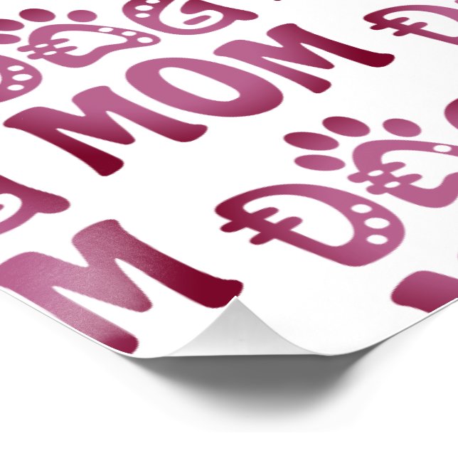 Dog Mum Poster (Corner)