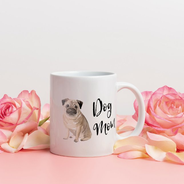 Dog Mum Pug Coffee Mug (Creator Uploaded)