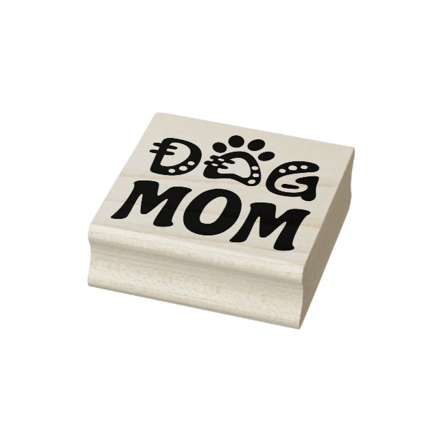 Dog Mum Rubber Stamp (Stamp)