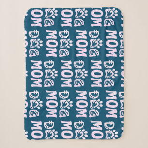 Dog Mum Sherpa Blanket