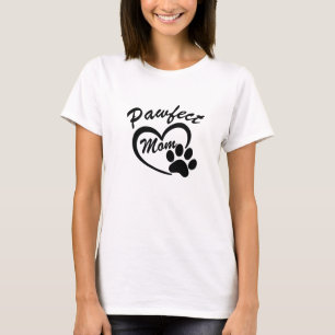 Dog Mum Shirt - Custom Paw Print Mother’s Day Tee