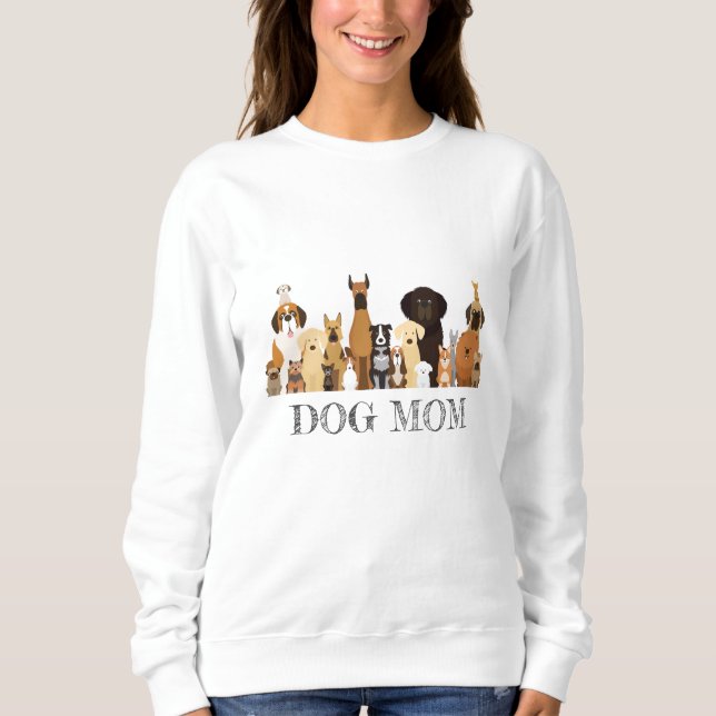 Dog Mum Shirt Doggy Friend Pet AnimalT-Shirt (Front)