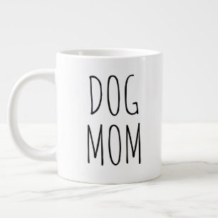 "Dog Mum" Simple Modern Farmhouse Large Coffee Mug