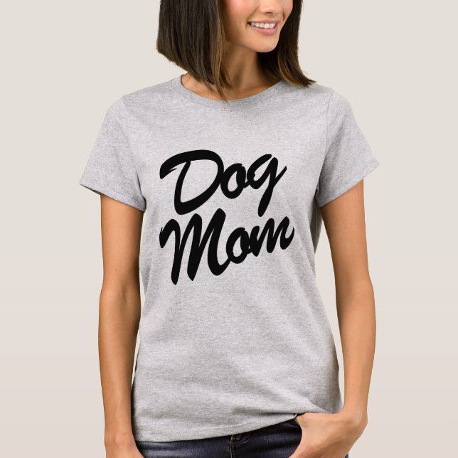 Dog Mum Slouchy Boyfriend Tee (Front)