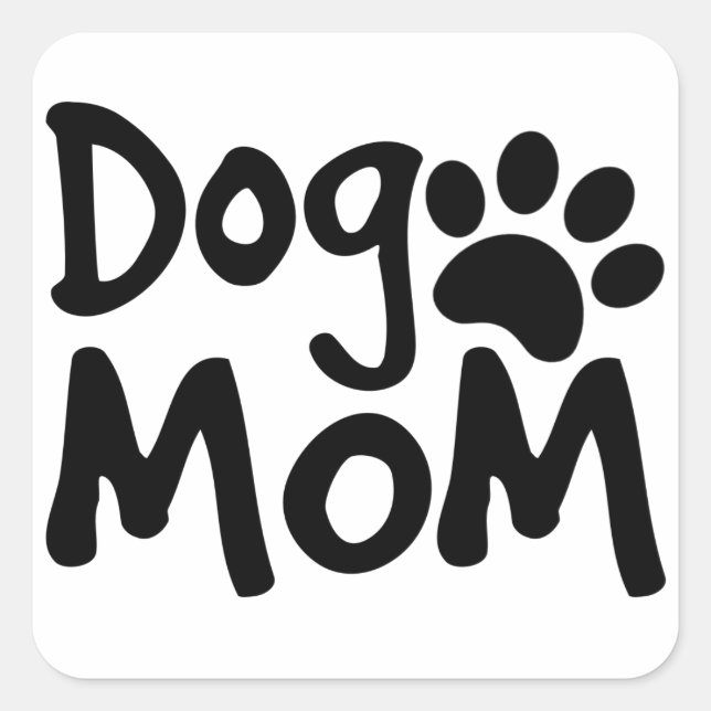 Dog Mum sticker (Front)