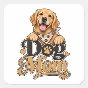 Dog Mum Sticker Funny Gift Dog Lovers