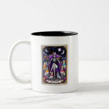 Dog Mum Tarot Card Coffee Mug