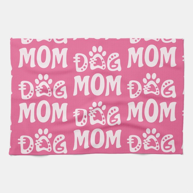 Dog Mum Tea Towel (Horizontal)