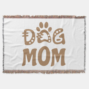 Dog Mum Throw Blanket