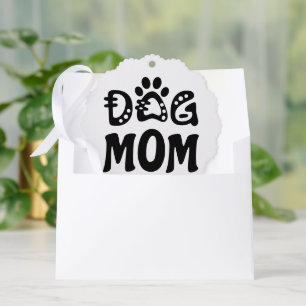Dog Mum Tree Decoration Card
