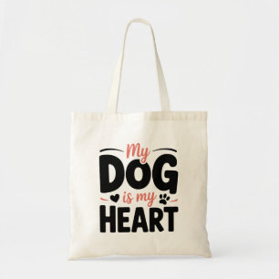 Dog Mum Valentine Tote Bag