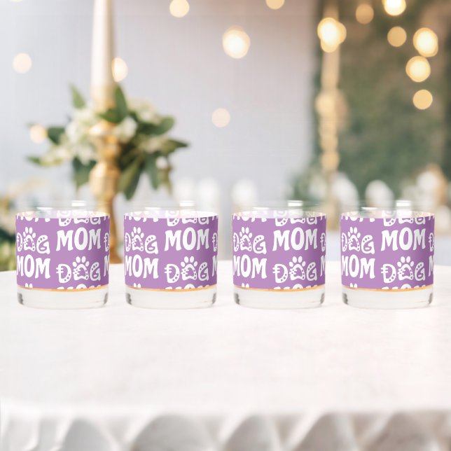 Dog Mum Whiskey Glass (Insitu (Wedding))