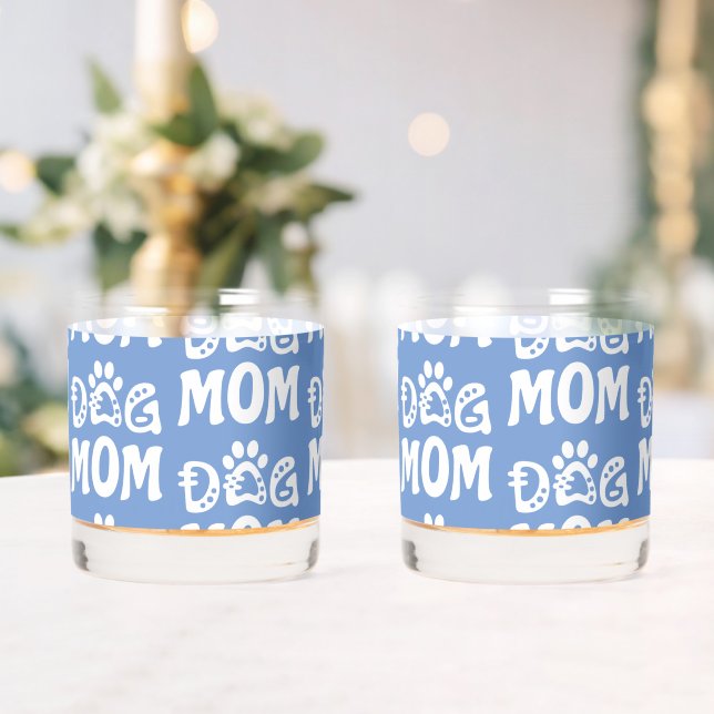 Dog Mum Whiskey Glass (Insitu (Wedding))