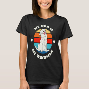 Dog  My Dog Is My Wingman Labrador Retriever T-Shirt