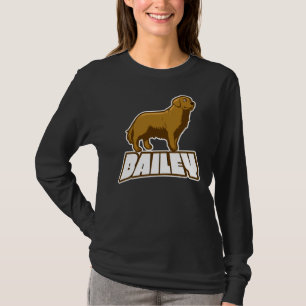 Dog Named Bailey Brown Labrador Pup T-Shirt