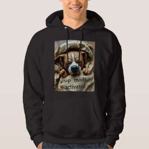 Dog Nap Mode Activated is a cute and funny design Hoodie