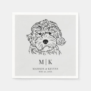 Dog Napkins Wedding