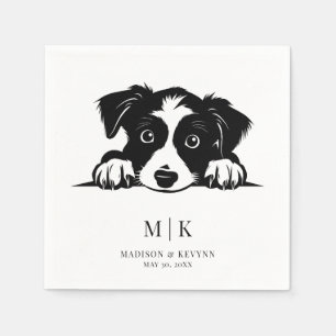 Dog Napkins Wedding