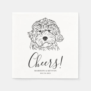 Dog Napkins Wedding