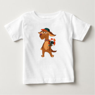 Dog, Nature, Cartoon dog Baby T-Shirt