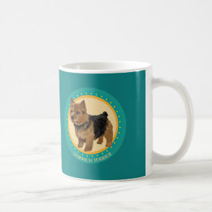Dog norwich terrier coffee mug