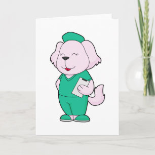 Dog Nurse Card