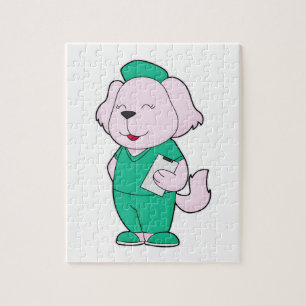 Dog Nurse Jigsaw Puzzle