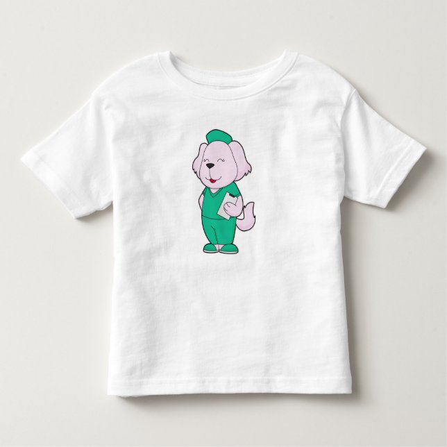 Dog Nurse Toddler T-Shirt (Front)