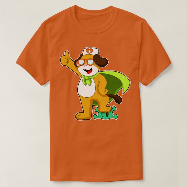 Dog Nurse Virus T-Shirt (Design Front)