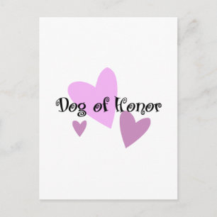 Dog of Honour Postcard