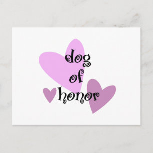 Dog of Honour Postcard