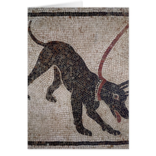 Dog on a leash, from Pompeii (Front)