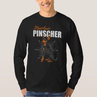 Dog Owner Animal Miniature Pinscher Pet Owner Min  T-Shirt