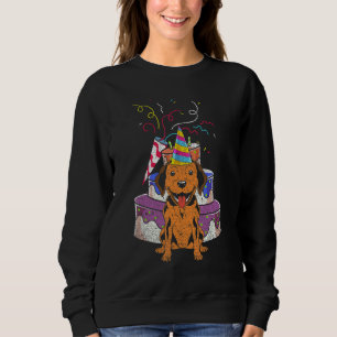 Dog Owner Birthday Party Pet Animal Cute Puggle Sweatshirt