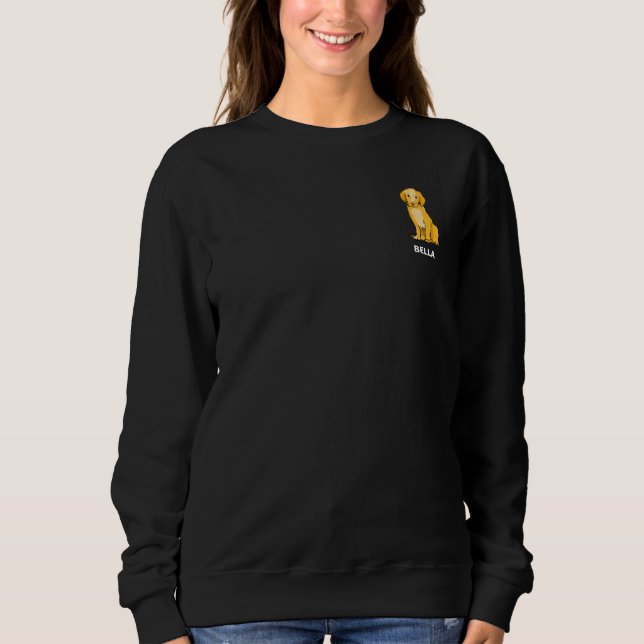 Dog owner Golden retriever Sweatshirt (Front)