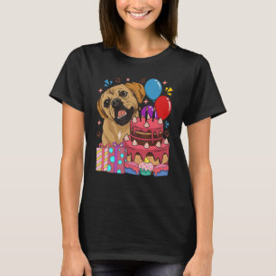 Dog Owner Kids Birthday Party Cute Dog  Animal Pug T-Shirt